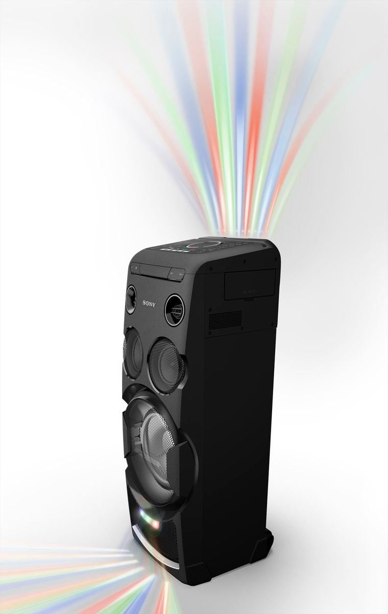 Minicomponente Sony de alta potencia y Bluetooth -MHC-V77D