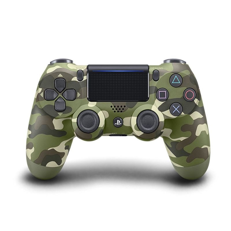 Control Dualshock4 Sony para PS4 Green Camouflage-CUHZCT2U